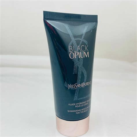 ysl black optimum shimmering moisture fluid|Black Opium Shimmering Body Lotion .